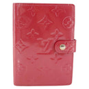 LOUIS VUITTON Vernis Agenda PM Day Planner Cover Fran Boise R2101F Auth BA7214V-13