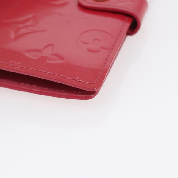 LOUIS VUITTON Vernis Agenda PM Day Planner Cover Fran Boise R2101F Auth BA7214V