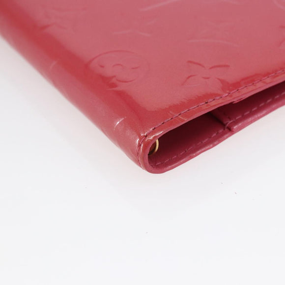 LOUIS VUITTON Vernis Agenda PM Day Planner Cover Fran Boise R2101F Auth BA7214V