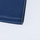 LOUIS VUITTON Epi Art Deco Clutch Tasche Blau M52635 LV Auth BA7217-16