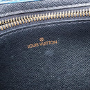 LOUIS VUITTON Epi Art Deco Clutch Tasche Blau M52635 LV Auth BA7217-9