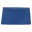 LOUIS VUITTON Epi Art Deco Clutch Tasche Blau M52635 LV Auth BA7217-2