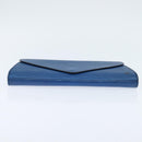 LOUIS VUITTON Epi Art Deco Clutch Tasche Blau M52635 LV Auth BA7217-6