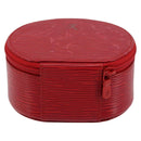LOUIS VUITTON Epi Ecrin Bijoux 12 Jewelry Box Red M48207 LV Auth BA7218-2