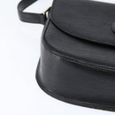 LOUIS VUITTON Epi Saint Cloud GM Shoulder Bag Black Noir M52192 LV Auth BA7219-14