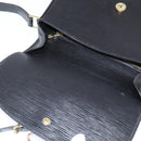 LOUIS VUITTON Epi Saint Cloud GM Shoulder Bag Black Noir M52192 LV Auth BA7219-18