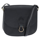 LOUIS VUITTON Epi Saint Cloud GM Shoulder Bag Black Noir M52192 LV Auth BA7219-1