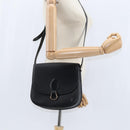 LOUIS VUITTON Epi Saint Cloud GM Shoulder Bag Black Noir M52192 LV Auth BA7219-22