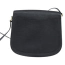 LOUIS VUITTON Epi Saint Cloud GM Shoulder Bag Black Noir M52192 LV Auth BA7219-2