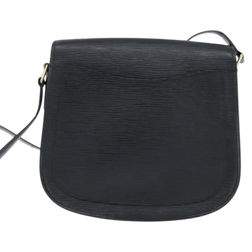 LOUIS VUITTON Epi Saint Cloud GM Shoulder Bag Black Noir M52192 LV Auth BA7219 - 0
