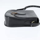 LOUIS VUITTON Epi Saint Cloud GM Shoulder Bag Black Noir M52192 LV Auth BA7219-4