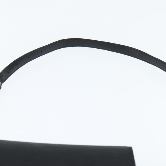 LOUIS VUITTON Epi Saint Cloud GM Shoulder Bag Black Noir M52192 LV Auth BA7219
