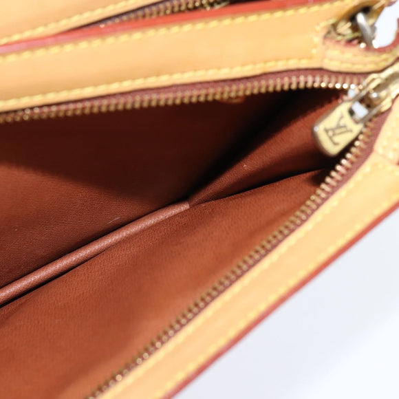 LOUIS VUITTON Epi Angian Shoulder Bag Beige M52116 LV Auth BA7220