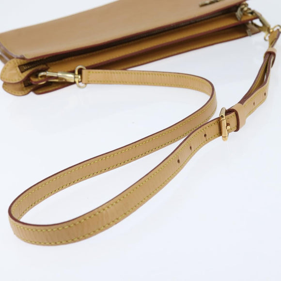 LOUIS VUITTON Epi Angian Shoulder Bag Beige M52116 LV Auth BA7220