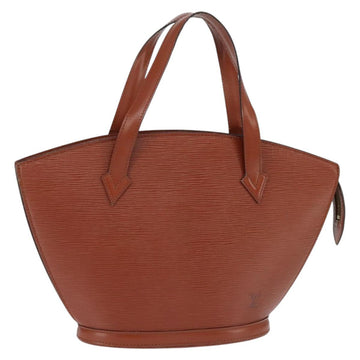 LOUIS VUITTON Epi Saint Jacques Hand Bag Brown M52263 LV Auth BA7223