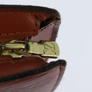 LOUIS VUITTON Epi Saint Jacques Hand Bag Brown M52263 LV Auth BA7223-9