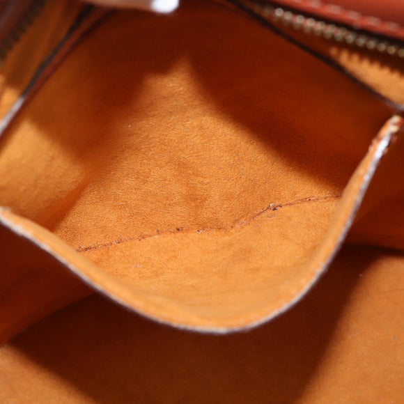 LOUIS VUITTON Epi Saint Jacques Hand Bag Brown M52263 LV Auth BA7223