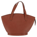 LOUIS VUITTON Epi Saint Jacques Hand Bag Brown M52263 LV Auth BA7223-13