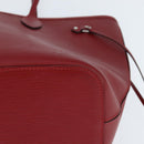 LOUIS VUITTON Epi Neverfull MM Tote Bag Red M41318 LV Auth BA7226-14
