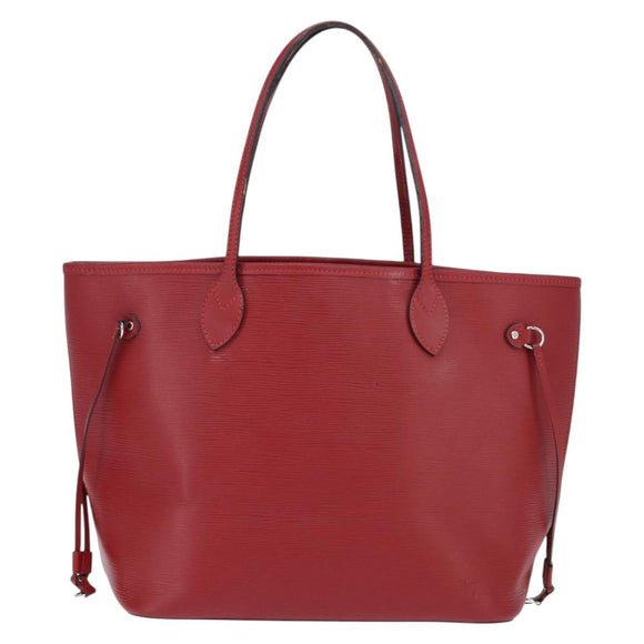 LOUIS VUITTON Epi Neverfull MM Tote Bag Red M41318 LV Auth BA7226