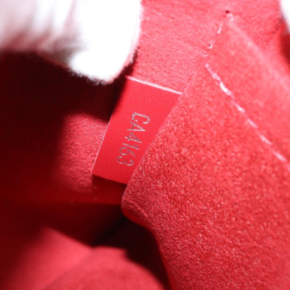 LOUIS VUITTON Epi Neverfull MM Tote Bag Red M41318 LV Auth BA7226