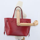LOUIS VUITTON Epi Neverfull MM Tote Bag Red M41318 LV Auth BA7226-31
