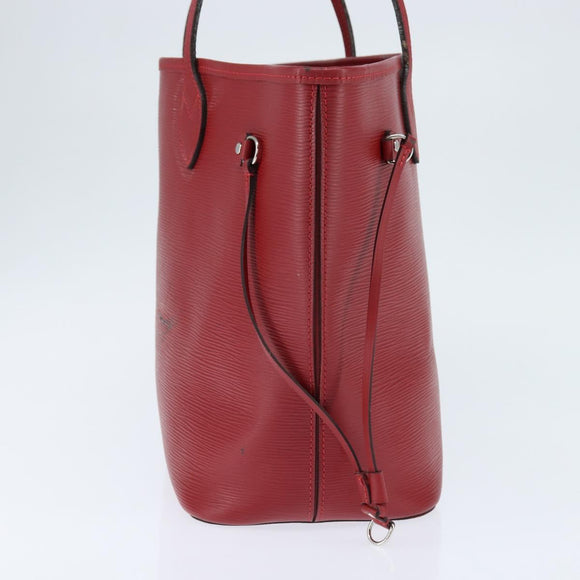 LOUIS VUITTON Epi Neverfull MM Tote Bag Red M41318 LV Auth BA7226