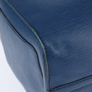 LOUIS VUITTON Epi Keepall 45 Boston Bag Blue M42975 LV Auth BA7237-15