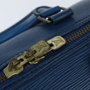 LOUIS VUITTON Epi Keepall 45 Boston Bag Blue M42975 LV Auth BA7237-9