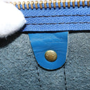 LOUIS VUITTON Epi Keepall 45 Boston Bag Blue M42975 LV Auth BA7237-12