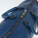 LOUIS VUITTON Epi Keepall 45 Boston Bag Blue M42975 LV Auth BA7237-6