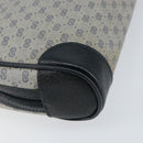 GUCCI Micro GG Canvas Clutch Bag PVC Leather Navy Gold 014 89 0094 Auth BA7239-16