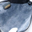 GUCCI Micro GG Canvas Clutch Bag PVC Leather Navy Gold 014 89 0094 Auth BA7239-10