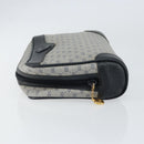 GUCCI Micro GG Canvas Clutch Bag PVC Leather Navy Gold 014 89 0094 Auth BA7239-4