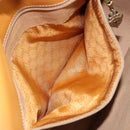 GUCCI Micro GG Supreme Web Sherry Line Bag PVC Beige 001 104 0551 Auth BA7241-21