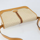 GUCCI Micro GG Supreme Web Sherry Line Bag PVC Beige 001 104 0551 Auth BA7241-6