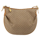 GUCCI Micro GG Supreme Shoulder Bag PVC Beige Gold 001 256 1324 Auth BA7242-13