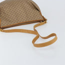 GUCCI Micro GG Supreme Shoulder Bag PVC Beige Gold 001 256 1324 Auth BA7242-7