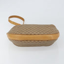 GUCCI Micro GG Supreme Shoulder Bag PVC Beige Gold 001 256 1324 Auth BA7242-5
