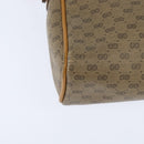 GUCCI Micro GG Supreme Shoulder Bag PVC Beige Gold 007 39 0014 Auth BA7243-15