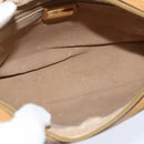 GUCCI Micro GG Supreme Shoulder Bag PVC Beige Gold 007 39 0014 Auth BA7243-10