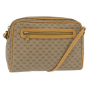 GUCCI Micro GG Supreme Shoulder Bag PVC Beige Gold 007 39 0014 Auth BA7243-1