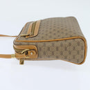 GUCCI Micro GG Supreme Shoulder Bag PVC Beige Gold 007 39 0014 Auth BA7243-3
