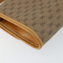 GUCCI Micro GG Supreme Shoulder Bag PVC Beige Gold 004 89 0265 Auth BA7244-16
