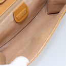 GUCCI Micro GG Supreme Shoulder Bag PVC Beige Gold 004 89 0265 Auth BA7244-11