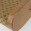 GUCCI Micro GG Supreme Shoulder Bag PVC Beige Gold Auth BA7245-16