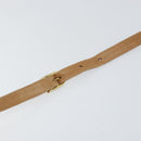 GUCCI Micro GG Supreme Shoulder Bag PVC Beige Gold Auth BA7245-14