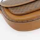 GUCCI Micro GG Supreme Shoulder Bag PVC Beige Gold Auth BA7246-15