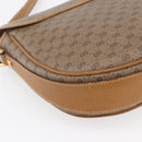 GUCCI Micro GG Supreme Shoulder Bag PVC Beige Gold Auth BA7246-17