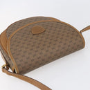 GUCCI Micro GG Supreme Shoulder Bag PVC Beige Gold Auth BA7246-6